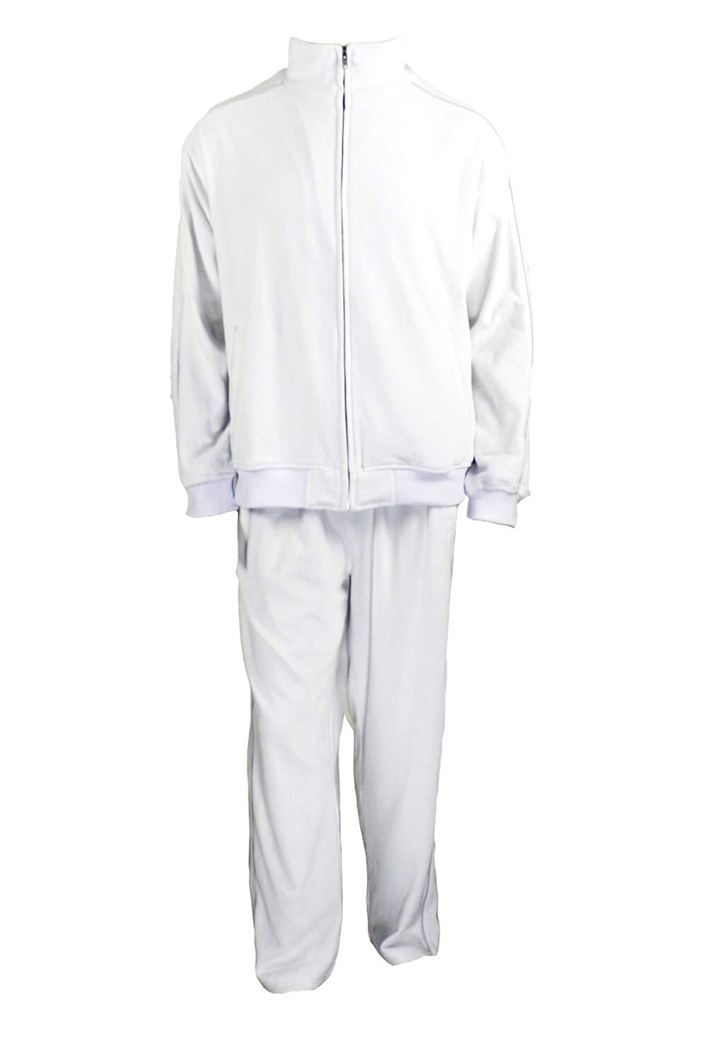 white velour tracksuit mens