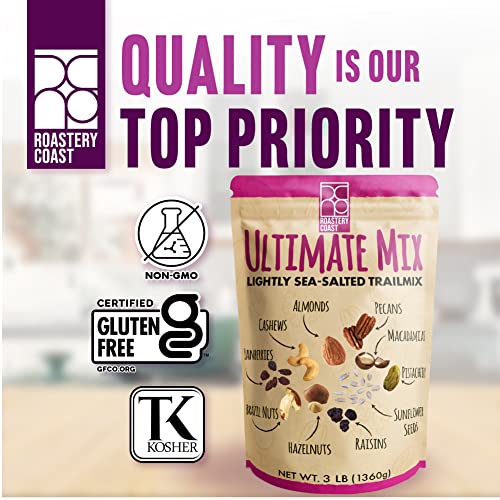 Roastery Coast Daily Nuts Healthy Mix Bulk (F. Ultimate Mix, 48 OZ