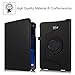 Fintie Rotating Case for Samsung Galaxy Tab A 10.1 - Premium PU Leather 360 Degree Swivel Stand Cover with Auto Sleep/Wake for Galaxy Tab A 10.1 Inch (NO S Pen Version SM-T580/T585/T587) Tablet, Black