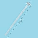 HawHawToys 12 Pack Plastic Merchandise Display Strips with S Hooks Retail view 4