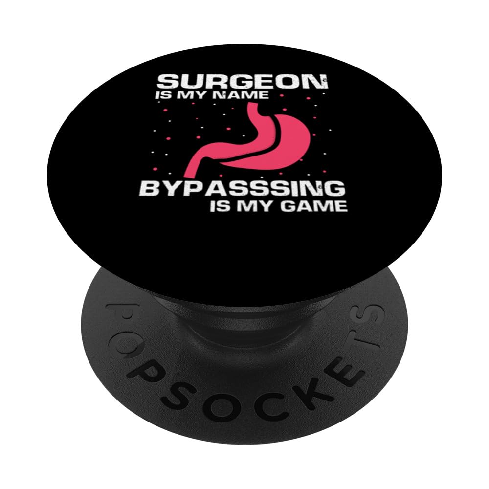 Weigh Loss Surgery and Bariatric Sleeve Design PopSockets Swappable PopGrip