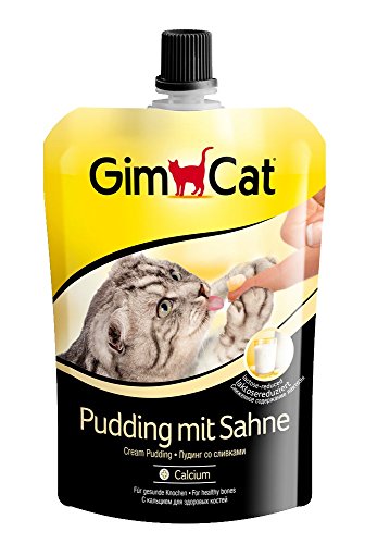 Gimpet: лакомство pudding 150г, молочный пудинг со сливками для кошек (4002064406725)