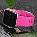 Wepro Replacement Bands Compatible with Fitbit Versa SmartWatch, Versa 2 and Versa Lite SE Sports Watch Band for Women Men, Small, Rose Pink