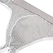 MASS21 Men’s Mesh Jockstrap Bike Brand Breathable Thong For Sport Men Gray Size M