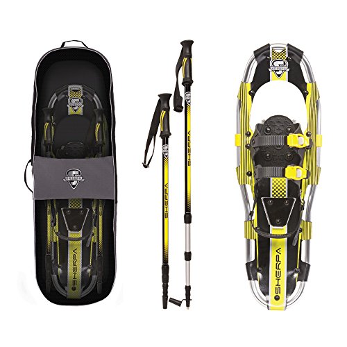 Yukon Charlie'S Sherpa Snowshoe Kit 9 X 30 Yellow