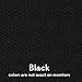Instabind - DIY Carpet Binding - Turn Carpet Scraps into Area Rugs - Sold in 5 ft Incriments (Black)