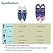 FLASHTEK 25'' Snowshoes for Men and Women Lightweight Snowshoes with Poles for Hiking and Heel Lift Riser for Mountaineering + Free Zippered Snowshoe Tote (Honeycomb Patterny)