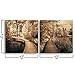 Mon Art Nature Landscape Print on Canvas Greenway Bridge Scenery Picture Wall Art for Bathroom Bedroom Living Room Decoration Modern Rustic Home Decor Photo Prints Artwork Framed,12