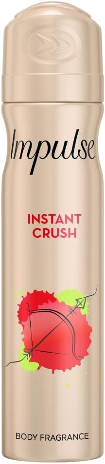 Impulse Instant Crush Body Spray Deodorant 75ml Feminine Sophisticated