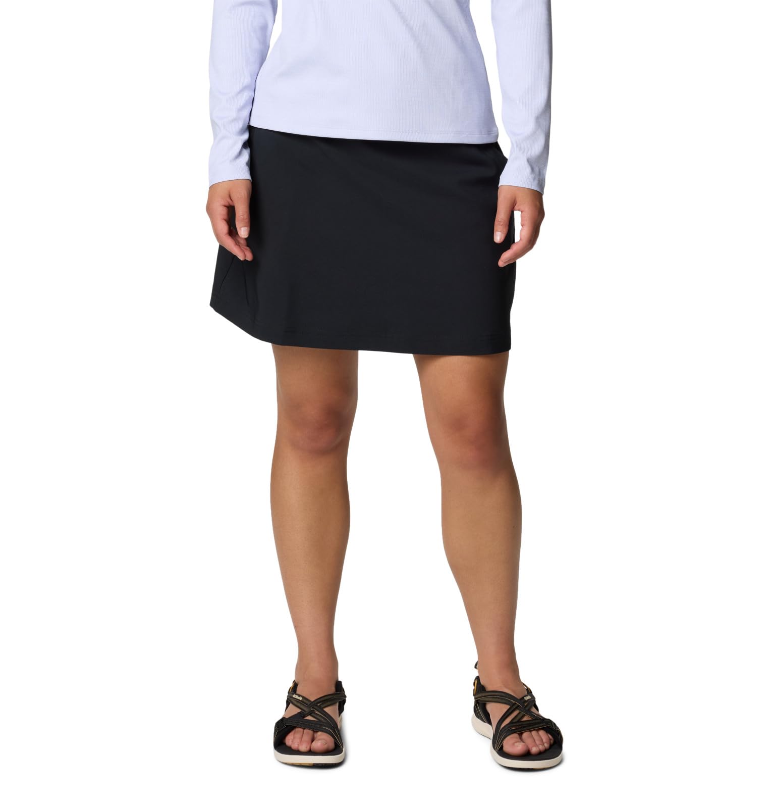 Columbia Womens All Seasons Skort, Black, 3X