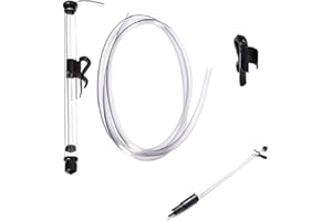 Fermtech 3/8" Mini Deluxe Siphoning Kit, Mini Auto - Siphon, Pro Wine Bottle Filler, Clamp and Tubing by UbrewUsa
