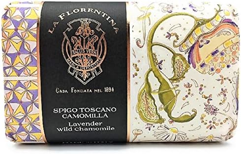 La Florentina Italian Luxury Bath Soap 10.5 ounce - Lavender Chamomile