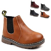 Save Beautiful Baby Kids Boots Girl Boy Shoes Rain Hiking Winter Snow Boots (5 M US Toddler, Brown)