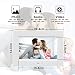 7 Inch Digital Photo Frame Digital Picture Frame HD IPS Display Full View Angle Electronic Photo Frame Video Music Playback with USB SD Card Slots Calendar/Time/Alarm Remote Controlthumb 1