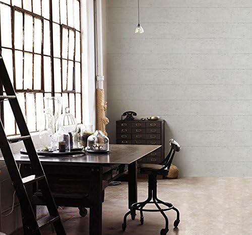 Galerie G56217 Steampunk Wallpaper, Silver/Light Grey, Full roll (10M x 53 cm), Concrete - Image 4