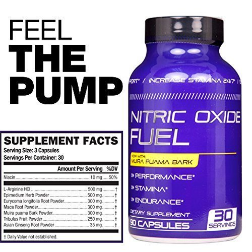 Nitric Oxide Fuel Nitric Oxide Complex for Stamina Endurance Size