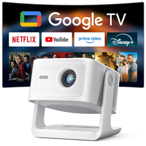 VISSPL Smart Projector 4K Google TV Auto Focus