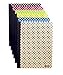 Set of 6 Polka Dot Composition Notebooks (100 Page, College Ruled, Non-Punched, 9.75