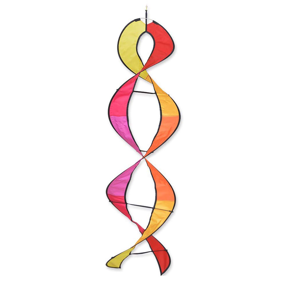 Premier Kite DNA Helix Twister-Warm Weathervane Design, Orange