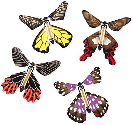 Wind-Up Magic Butterflies (set of 4)
