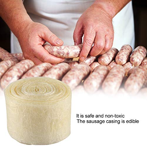 Leyeet Drying Sausage Casing,8M Packaging Tools Flavorous Homemade Sausages Ham Hot Dog Hamburger Cooking Tools for Kitchen Accessories