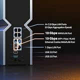 TP-Link Archer BE24000 WiFi 7 Router BE900 Quad-Band 10Gbps Ethernet LED Screen view 5