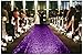 ShinyBeauty Aisle Runner Tape-Purple-4FTX15FT,Shimmer Sequin Fabric Wedding Floor Runner,Glitter Carpert Runner(Purple)