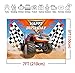 TJ Monster Truck Theme Photography Backdrops Baby Shower Boy Happy Birthday Party Decor Banner Grave Digger Speed Photo Background Studio Booth Props 7x5FT Vinyl