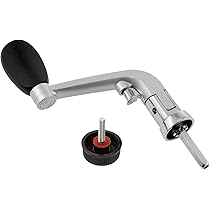 Heyous Stainless Steel Fishing Spinning Reel Handle Replacement Part Fishing Acc