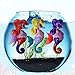 Fish Robot Toy Seahorse Toy Electric Bionic Fish with Smart Senor Diving Floating for Aquarium Pool Cute Magic Clownfish Electric Fishing Toy by Magical Imaginary (purple)
