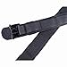 Iwivi 1.5 Inch Tactical Duty Belt with Cobra Buckle for EDC Molle Equipment 1000D Nylon (Black, M-31-35)