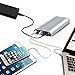 GISSARAL 24000mAh 90Wh Carry Flight Power Bank External Battery Portable Charger for MacBook Pro MacBook Air, 4 USB Ports Quick Charge for New MacBook Tablets or Smartphones -Silver