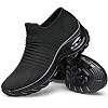 YHOON-Womens-Walking-Shoes-Sock-Sneakers-Slip-on-Mesh-Platform-Air-Cushion