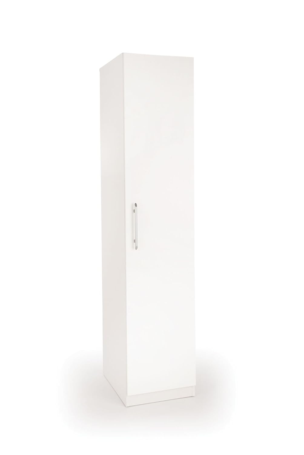 Tesco Maine Modern 2 Door 1 Drawer Double Wardrobe Black Gloss A