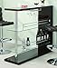 Coaster Home Furnishings Prescott Rectangular 2-Shelf Bar Unit, Glossy Cappuccino