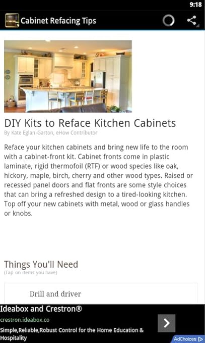 Amazon Com Diy Cabinet Refacing Appstore For Android