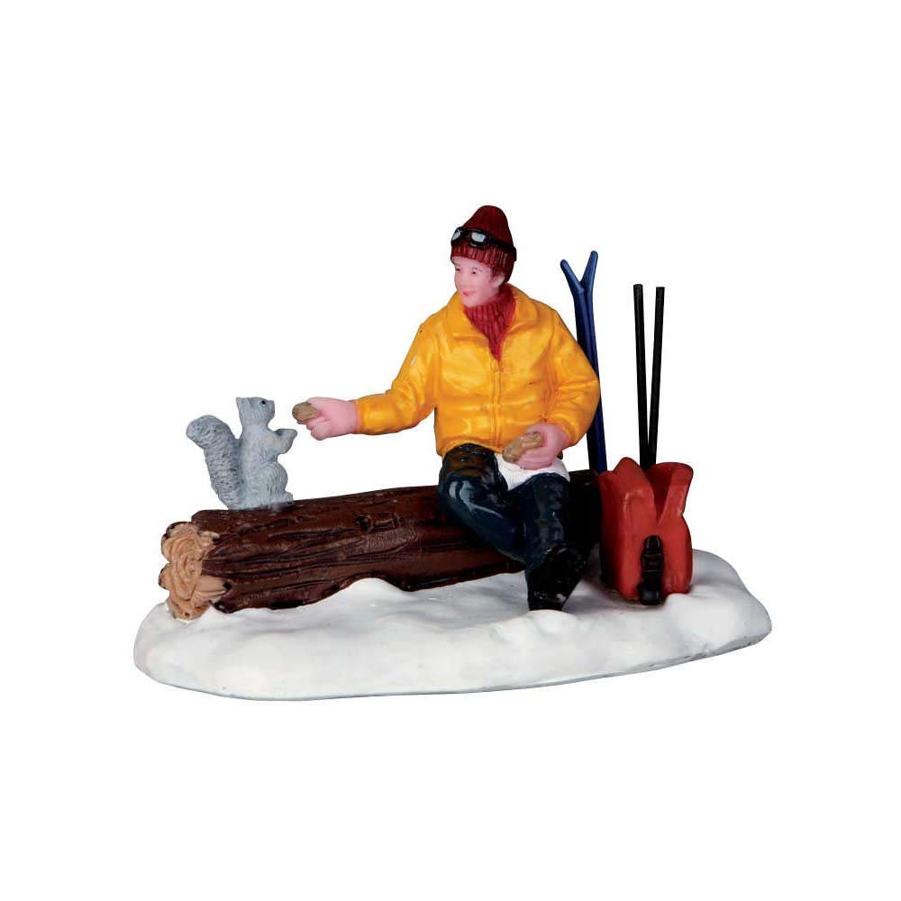 Lemax - Vail Village - Figurine: Have a Bite