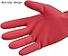Cleanbear Rubber Latex Cleaning Gloves, 15 Inches (pink 1 pair)