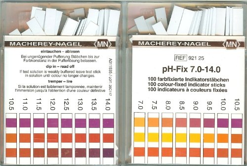 Macherey-Nagel, 92125, pH-Fix 7.0-14, Box of 100