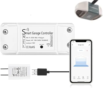 google assistant garage door controller