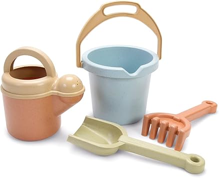 Dantoy Bio-Toy Bucket and Spade 4 Piece 