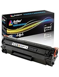 Arthur Imaging cartucho de tóner de repuesto compatible con Canon 137 9435B001AA, negro, 1 unidad por paquete