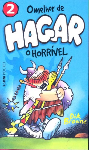 Livro O Melhor De Hagar. O Horrível   Volume 2. Coleção L PM Pocket