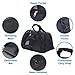 GOMMLE Pet Travel Carriers for Cats and Dogs Rabbits Hamster, Soft Sided Portable Cats Bags Small Dog Carrier, Zipper Lock Collapsible Cat Carrier Puppy Kittens Bag with Shoulder Strap, Blackthumb 2