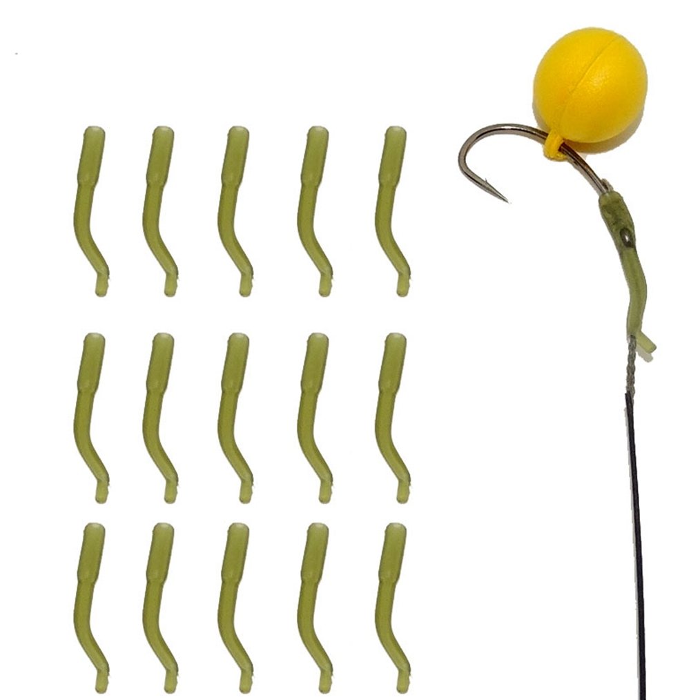 Fishing Hook Kickers - 20 Pack, Enhanced Rig Performance Line Aligners Sleeves for Carp Coarse Fishing Accessories