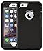ECL The Eagle, Case for iPhone 6s Plus / 6 Plus ONLY Tough Cover with Belt Clip Kickstand Holster and Built-in Screen Protector Case for Men and Women (Black/Black)