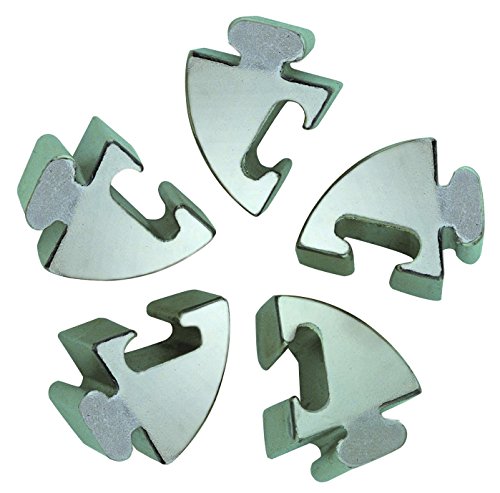 SPIRAL Hanayama Cast Metal Brain Teaser Puzzle (Level 5)