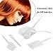 Anself 6Pcs Salon Hair Coloring Dyeing Kit Brush Comb Bowl Hair Tint Mixing Bowl DIY Hair Colouring Set
