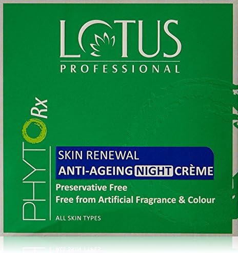 Lotus Professional Phyto Rx Skin Renewal Anti Ageing Night Cream, 50g