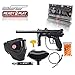 JT Outkast .68Cal Paintball Kit Includes Guardian Goggle, 90G Co2 Tank, 200Rd Loader, Black